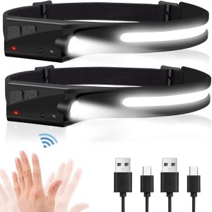 Rechargeable Headlamp, LED Headlamp Flashlight 130