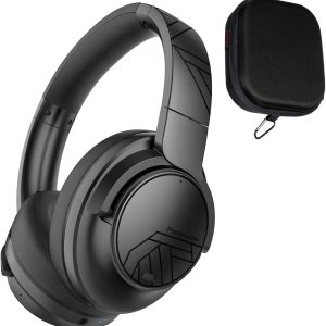 PowerLocus Active Noise Cancelling Headphones, Blu