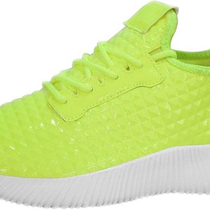 ROXY ROSE Women Metallic PU Leather Sneaker Lightw