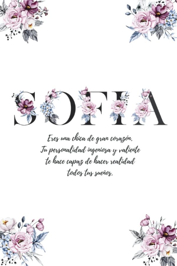 La Libreta de Sofía: diarios para escribir con pág