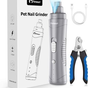 Peteast Electric Dog Nail Grinder Professional, Up