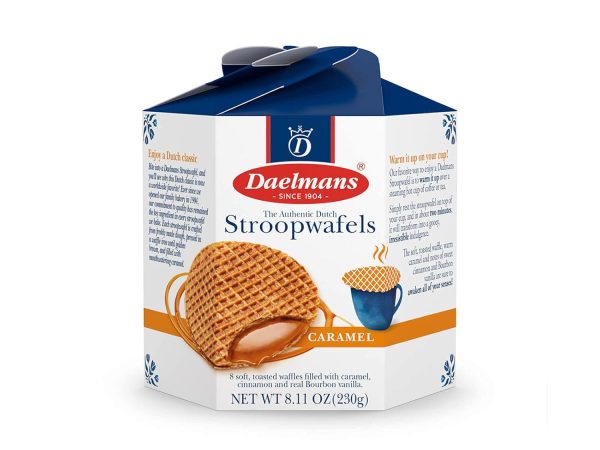 DAELMANS Stroopwafels, Dutch Waffles Soft Toasted,