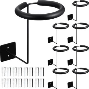 Wall-mounted Motorcycle Accessories Black Helmet H