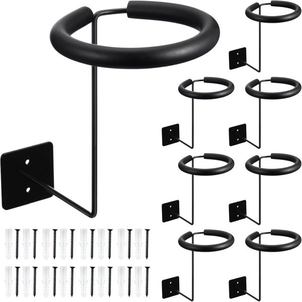 Wall-mounted Motorcycle Accessories Black Helmet H