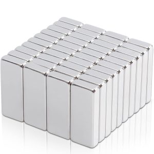 MAGXCENE Strong Rare Earth Magnets Bars, 40 Pack S