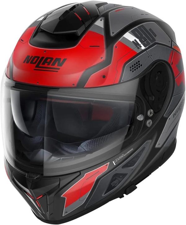 Nolan N80-8 Starscream Motorcycle Helmet - Flat Bl