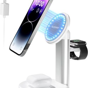 ELEGRP Magnetic Wireless Charger Station, Magesafe