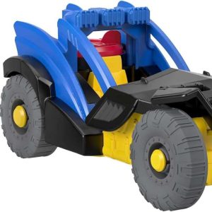 Imaginext DC Super Friends Batman Toy Rally Car wi