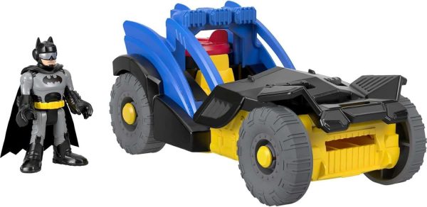 Imaginext DC Super Friends Batman Toy Rally Car wi