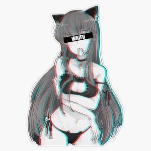 Leyland Designs Code Geass - Cc Waifu Sticker Outd