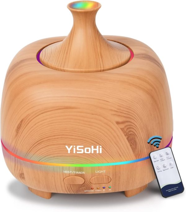 YiSoHi Diffuser 500ML Remote Control Humidifier Ar