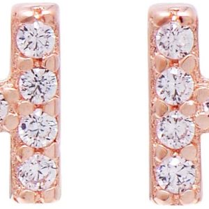 Paialco 925 Sterling Silver Cubic Zirconia Initial