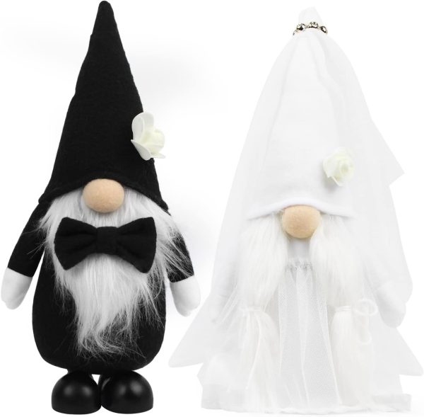 Mrlikale Wedding Gnomes Plush Decor, Bride Bride