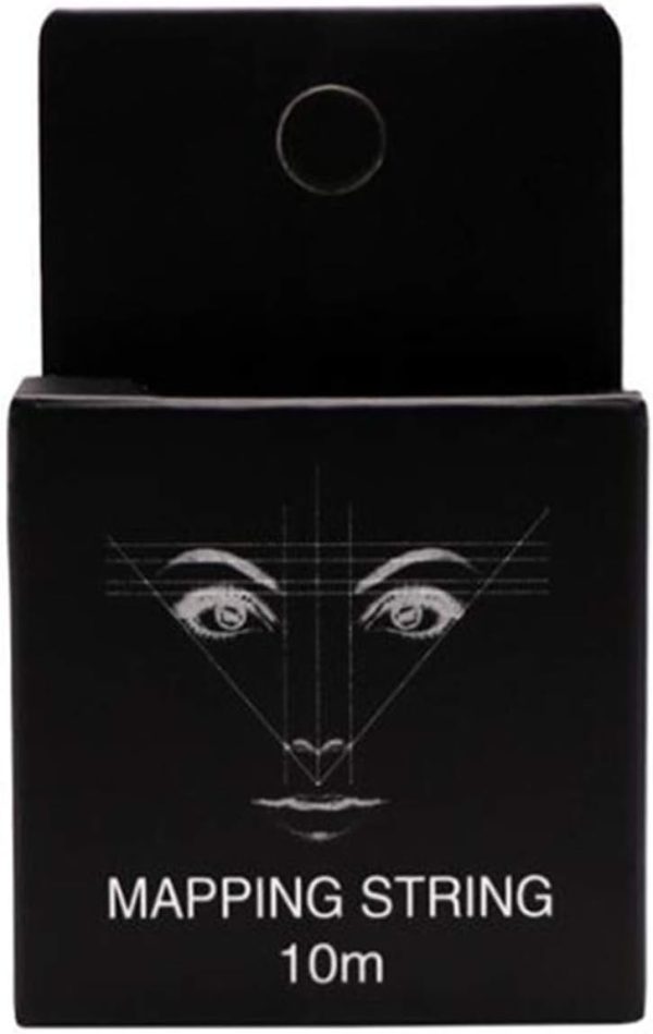 FGJFJ 10M Pre-Inked Mapping String for Eyebrows Ma