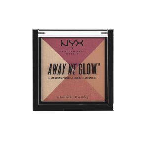 NYX Nyx cosmetics away we glow illuminating powder