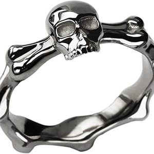 Jude Jewelers Stainless Steel Skull Biker Hallowee