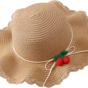 WQJNWEQ Cute Brim Beach Sun Hats for Girls Little