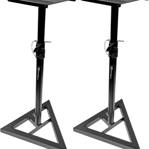 AxcessAbles Adjustable Studio Monitor Stands (Pair