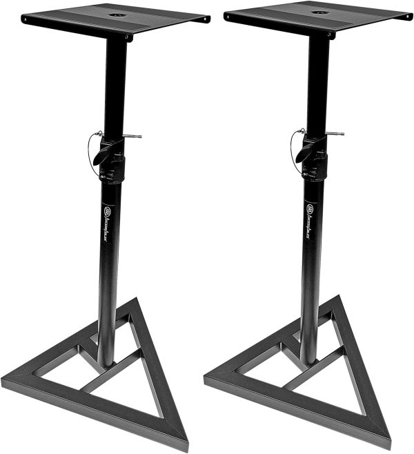 AxcessAbles Adjustable Studio Monitor Stands (Pair