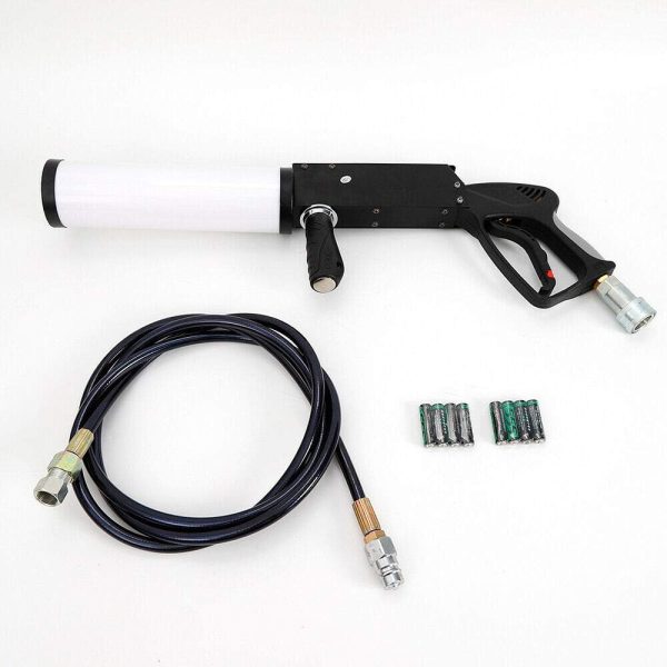 LED Co2 Handheld Stage Effect Jet Gun with 3 Meter