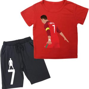 Mayooni Kids Casual Short Sleeve TopsElastic Wais