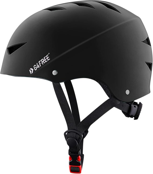G4Free Skateboard Bike Helmets for Adults Kids Men