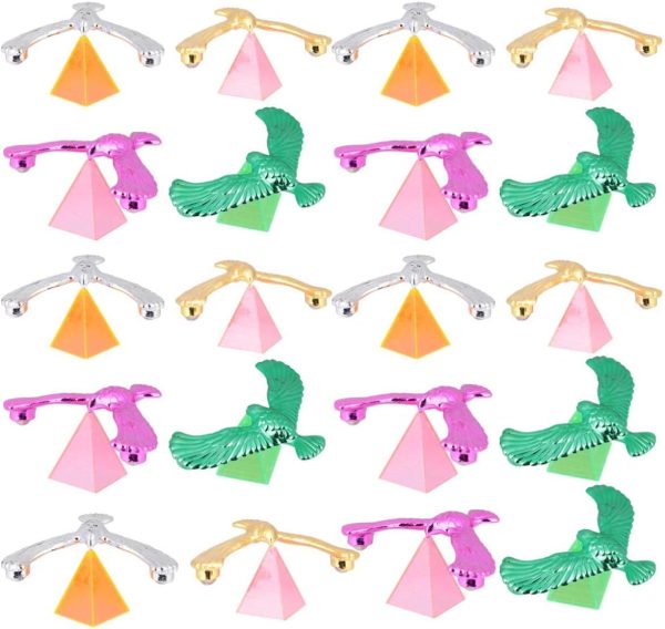 Toyvian 20pcs Balance Bird Gravity Bird Balancing
