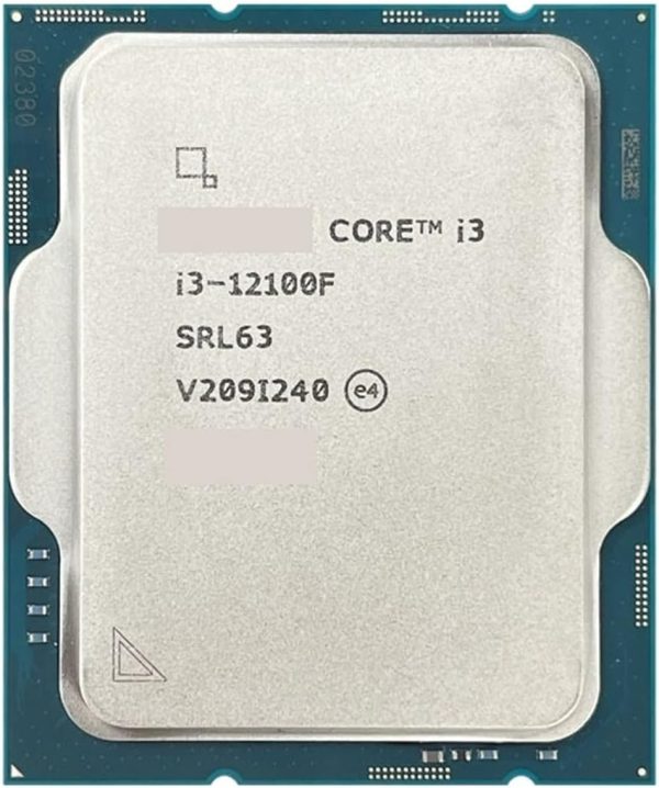 CPU Core I3-12100F I3 12100F 3.3 GHz 4-Core 8-Thre