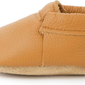 BirdRock Baby Fringeless Moccasins - Genuine Leath