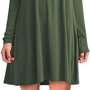 MOLERANI Women's Casual Plain Simple Long Sleeve T