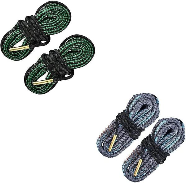 EZshoot 2 PCS Bore Cleaner Snake Kit for Rifle Sho