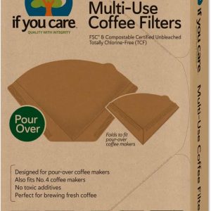 If You Care Multi-Use Coffee Filters, Great for Po