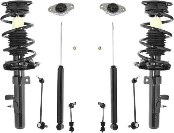 Front Complete Struts Rear Shock Absorbers Repla