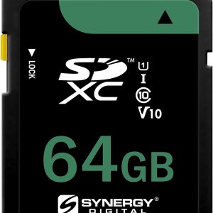 Synergy Digital 64GB, SDXC UHS-I Memory Card - Cla