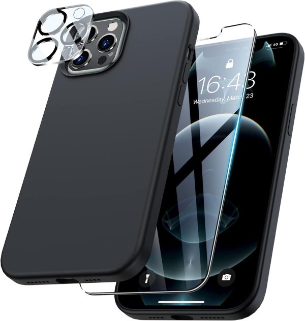 Uyiton 5 in1 Liquid Silicone iPhone 12 Pro Max C