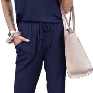 PRETTYGARDEN Women's Two Piece Outfit Sleeveless C