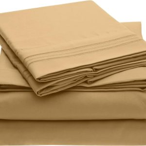 Mellanni Twin Sheet Set - Iconic Collection Beddin