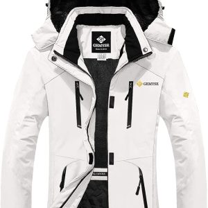 GEMYSE Women's Mountain Waterproof Ski Snow Jacket