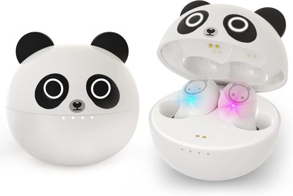 AMAFACE Panda Bluetooth Earbuds, Wireless Earbuds