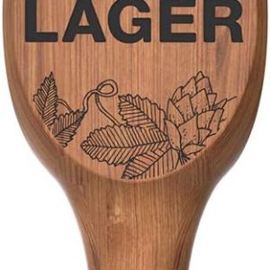 Beer Tap Handle 6.50 Natural Wood Lager Tap Ha