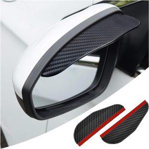 2Pcs Rear View Mirror Rain Visor Guard, Rain Shiel