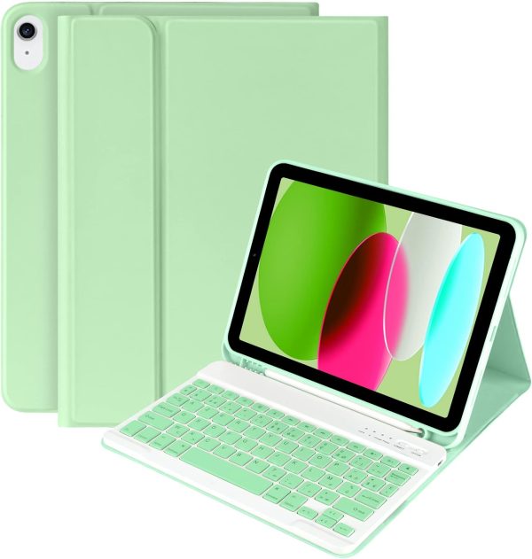 Keyboard Case for iPad 10.9-inch(10th Generation,