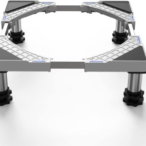 SEISSO Fridge Stand-Adjustable Dryer Stand with 4