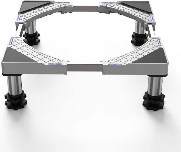 SEISSO Fridge Stand-Adjustable Dryer Stand with 4