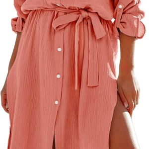 Yanekop Womens Beach Kimono Cardigan Swimsuit Bath