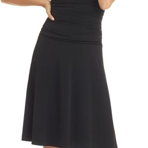 Rekucci Women's Slimming Sleeveless Fit-and-Flare