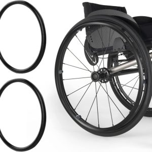 Wheelchair Push Rim Covers, 24inch Non-Slip Wheelc