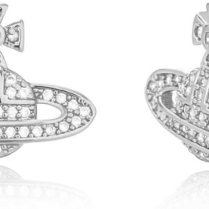 Saturn Planet Earrings Classic Aesthetic Cubic Zir