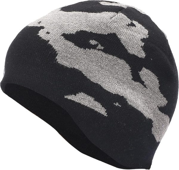 MarryLee Mens Beanie Hats Winter Warm Camouflage K