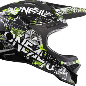 O'Neal 0627-204 3SRS Casco adulto Attack 2.0 (negr